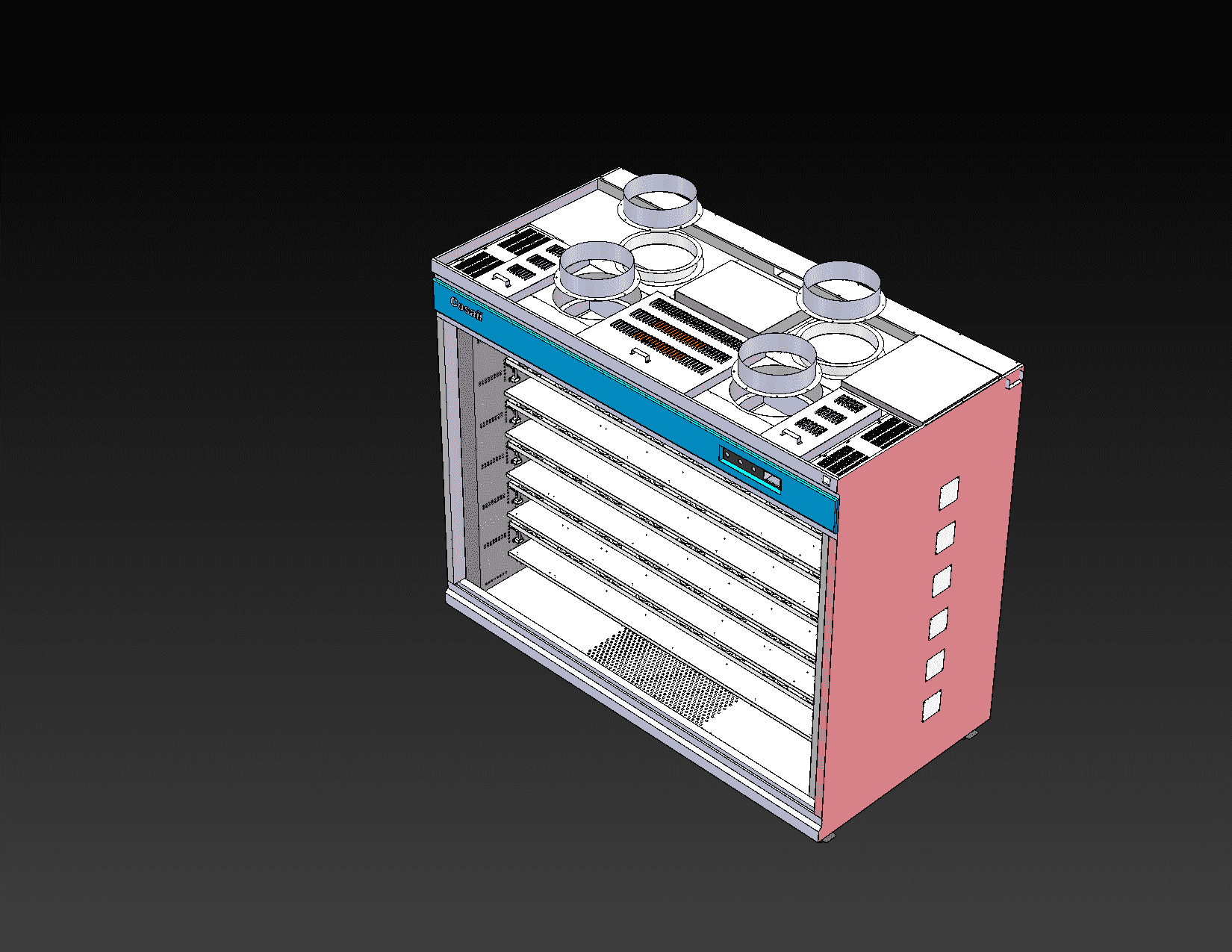 Six-Layer Aging Cabinet 2