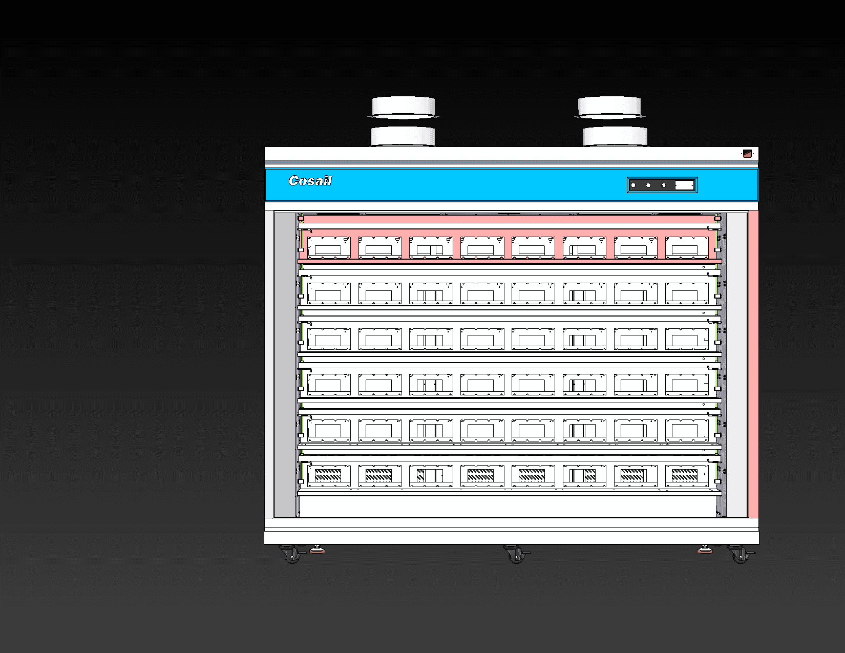Six-Layer Aging Cabinet